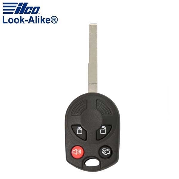 LAL RHK-FORD-4B1HS FORD 4 BUTTON REMOTE HEAD KEY (HU101 BLADE)